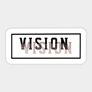 Double Vision Sticker